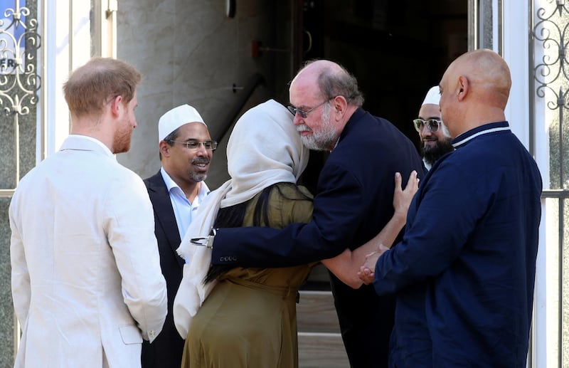 Their visit was made to mark Heritage Day, a public holiday in South Africa. Reuters