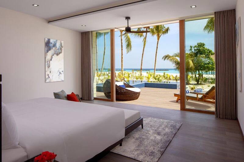 A three-bedroom family beach villa with private pool. Radisson Blu