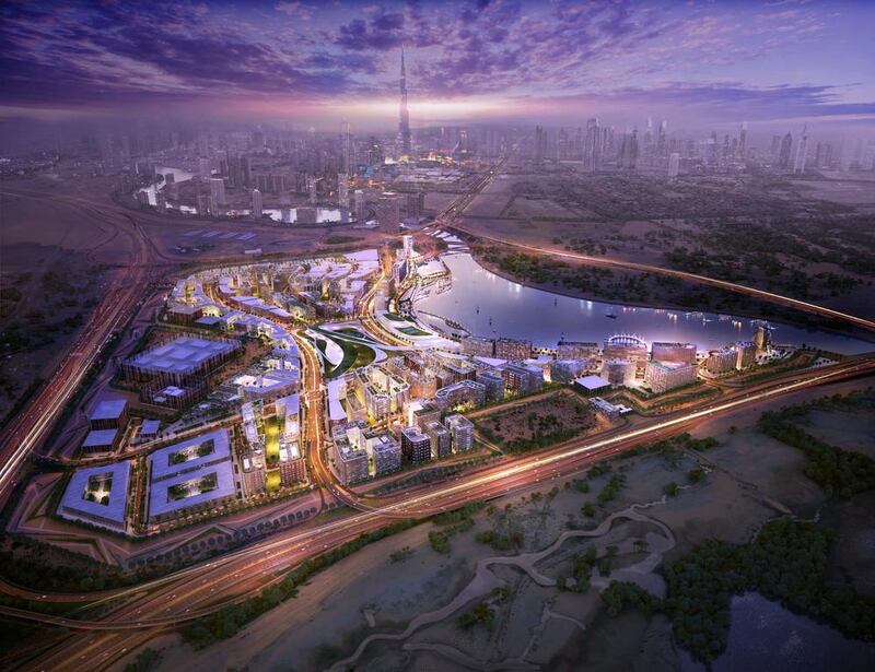 The project spans 21 million square feet and will be located in the heart of Dubai, adjacent to Business Bay. Courtesy TECOM Investments