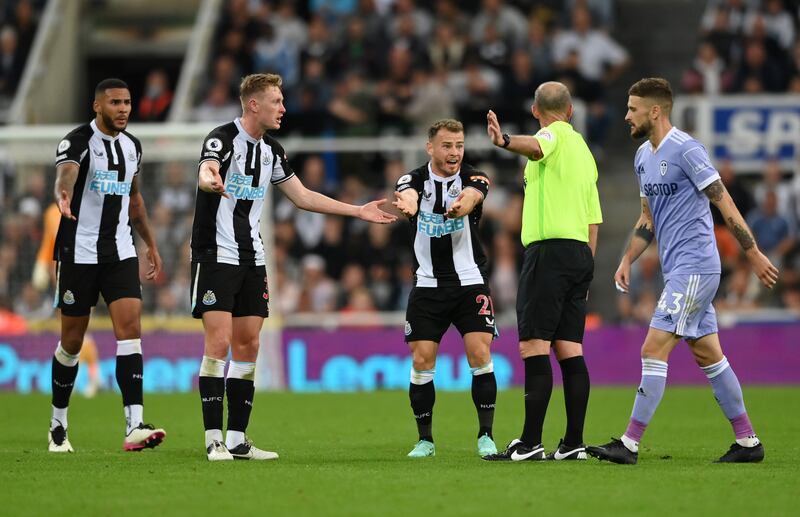 SUB: Ryan Fraser (For Almiron 62’): 5 - Fraser entered the game in order to change the dynamic for Newcastle, in search of a winner. He offered little in the time he was on and struggled to have an impact. Getty Images