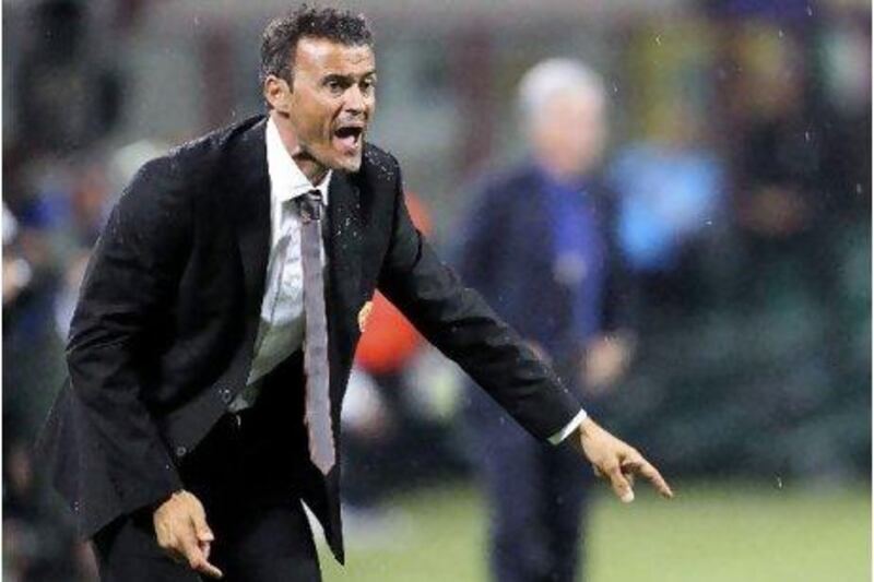 Luis Enrique's reputation as a player helped him get the head coach's job at Roma. Giorgio Benvenuti / Reuters