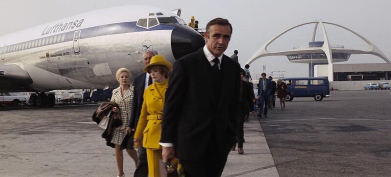 Joseph Robinson appeared alongside Sean Connery in Diamonds are Forever, 1971. Courtesy Eon Productions
