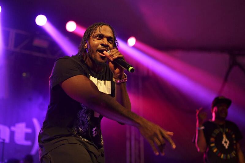 Pusha T to make his UAE debut performance at the street culture festival Sole DXB.  Shelby Tauber / AP Photo