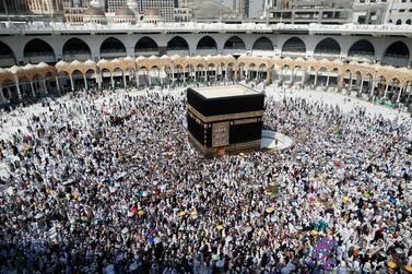 Comprehensive health insurance policies linked to visit visas for Saudi religious tourists have a maximum benefit of $27,000, says Fitch Ratings.  AFP
