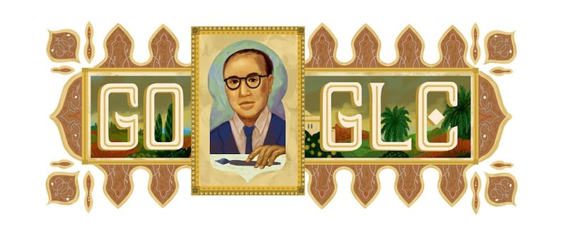 Algerian artist Mohammed Racim has been honoured with a Google Doodle to celebrate what would have been his 125th birthday on June 24. Courtesy Google