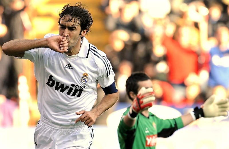 Raul (Real Madrid) - 23 years 252 days. AP Photo