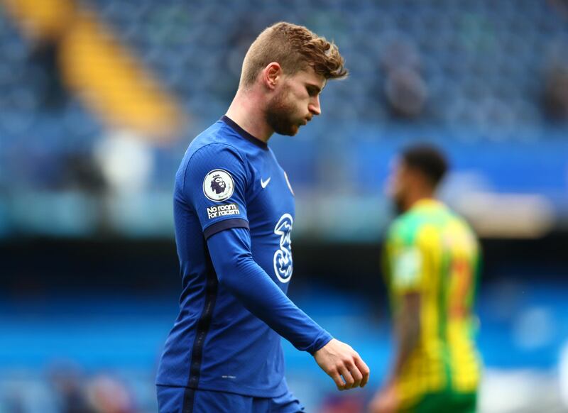 Timo Werner – 6. Quick feet to set up Mount for Chelsea’s second. Some might argue it showed a lack of confidence, but it was good quick thinking by the German. Looked dangerous on the few occasions he broke the West Brom line but overall, had a limited impact. Reuters