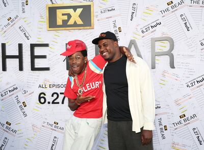 Rapper Tyler the Creator and Lionel Boyce, who attended the season three premiere of The Bear together, have been collaborators for more than a decade. Reuters