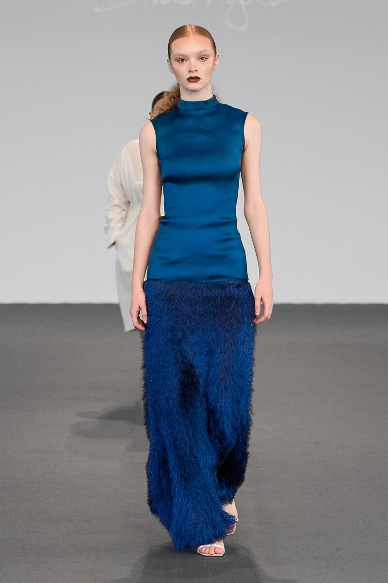 Dima Ayad sent down a collection about texture