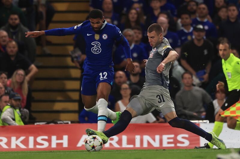 Ruben Loftus-Cheek (On for Havertz 66’) 6: Nearly won Chelsea a penalty when brought down on very edge of box. AP