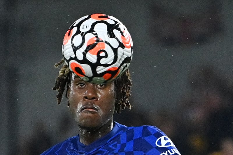 Trevoh Chalobah 7 - A direct ball led to the Blues best chance of the half and that summed up a confident display from the young defender. Enjoyed a physical battle against Ivan Toney. AFP