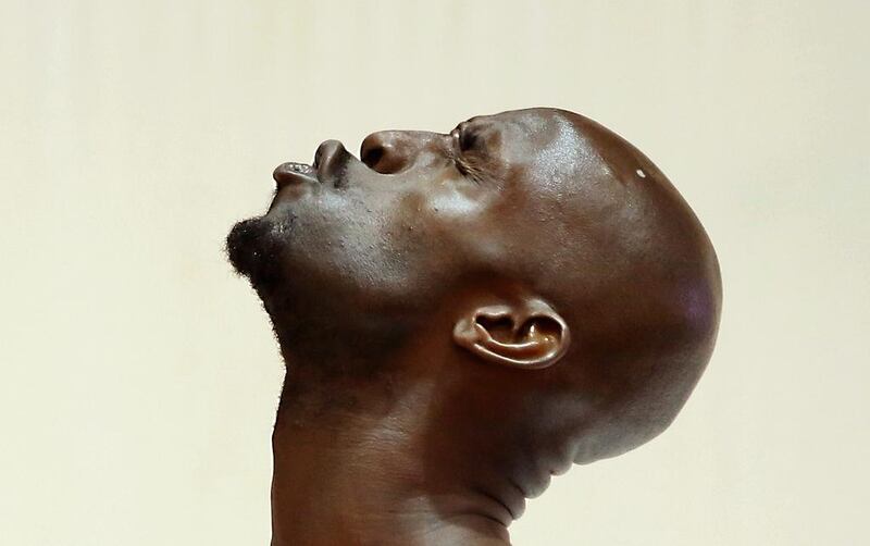 Brooklyn Nets' Kevin Garnett poses for a portrait during the team's NBA basketball media day at the Barclays Center in Brooklyn. Stuart Ramson / AP Photo