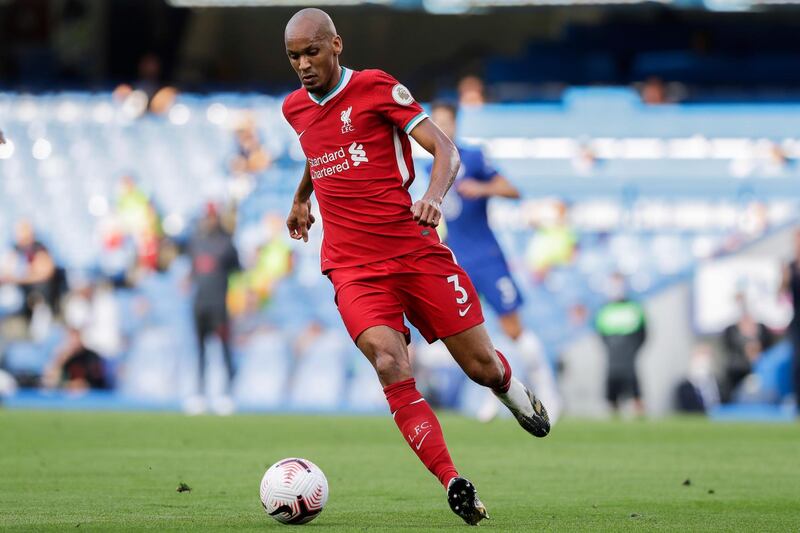 Fabinho – 8. Played out of position as a makeshift centre-back, this could have been an uncomfortable night for the Brazilian midfielder. Instead, he won all of his duels and looked at ease in the back line. AP