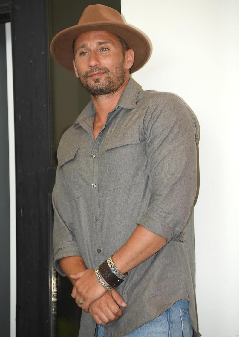 epa06989896 Belgian actor Matthias Schoenaerts poses during a photocall for 'Freres Ennemis' during the 75th annual Venice International Film Festival, in Venice, Italy, 01 September 2018. The movie is presented in the official competition 'Venezia 75' at the festival running from 29 August to 08 September 2018.  EPA/CLAUDIO ONORATI