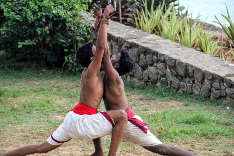 The southern style of kalari focuses on hand-to-hand combat and pressure point strikes. Kalpana Sunder for The National