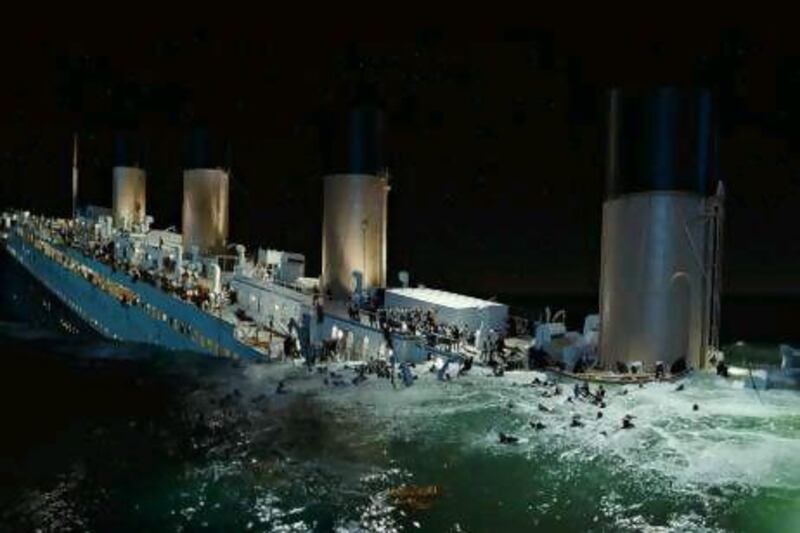 James Cameron's Titanic 3D.