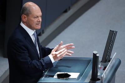 Olaf Scholz, the candidate of the Social Democrats, has enjoyed a bounce in the polls. EPA