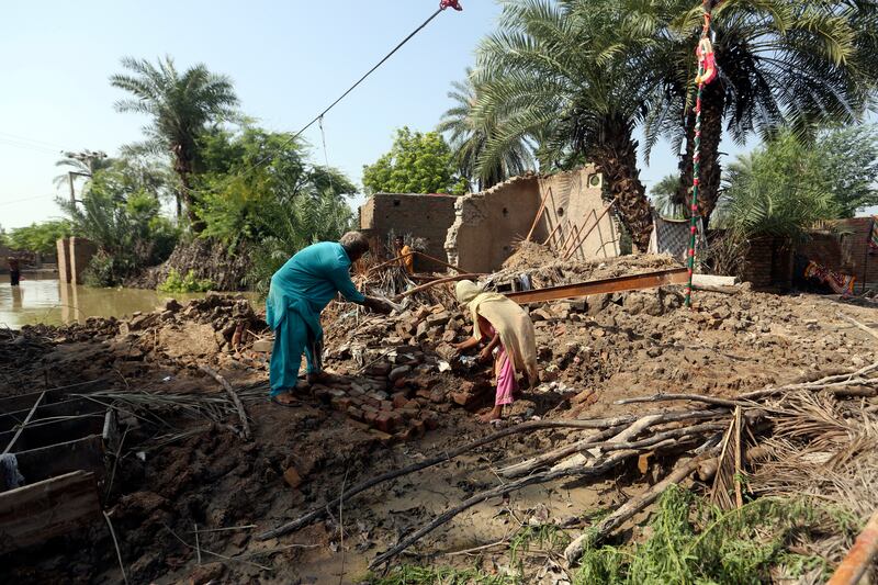 The flooding has affected more than 33 million people in a country of 220 million. AP