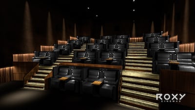 Roxy Cinemas is launching a new experience called Roxy Xtreme at Dubai Hills Mall. Photo: Roxy Cinemas
