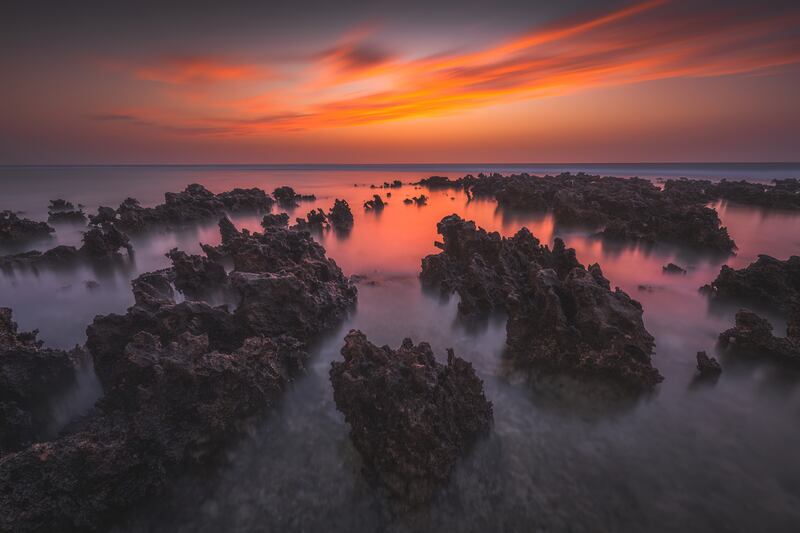 All the photographs of the 18 shortlisted nominees of the Kingdom Photography Discovery Competition will be  showcased in an exhibition organised by the Visual Arts Commission in Art Jameel’s new cultural centre Hayy Jameel in Jeddah from December 9 - 11. Pictured: A photo from Al Malahi's portfolio depicting the Red Sea Coast