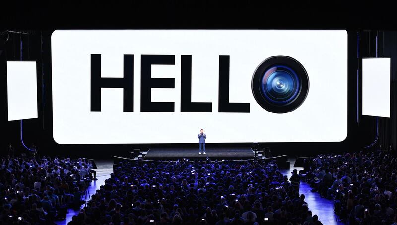 TM Roh, President and Head of Mobile Communications Business, speaks during the Samsung Galaxy Unpacked 2020 event. EPA