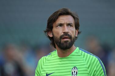 epa08592233 (FILE) - Andrea Pirlo of Juventus FC during the team's training at the Olympic Stadium in Berlin, Germany, 05 June 2015 (re-issued on 08 August 2020). On 08 August 2020 Juventus announced to have appointed Andrea Pirlo as new head coach of the First Team. Pirlo, who has signed a two years contract till 30 June 2022, replaces Maurizio Sarri who has been relieved of his post as coach on 08 August 2020. EPA/Ina Fassbender GERMANY OUT *** Local Caption *** 51976167
