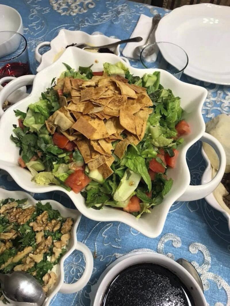 Fattoush. Tamara Alrifai