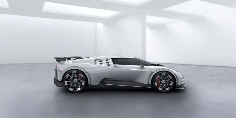 It has 1,600 horsepower. Courtesy Bugatti