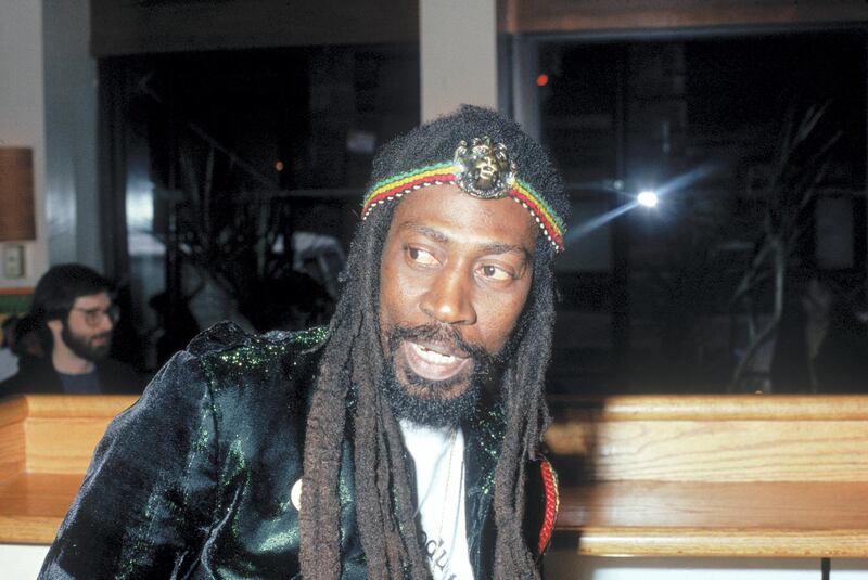 Jamaican reggae singer, songwriter and original member of Bob Marley's band the Wailers, Bunny Wailer, circa 1975. (Photo by Hulton Archive/Getty Images)
