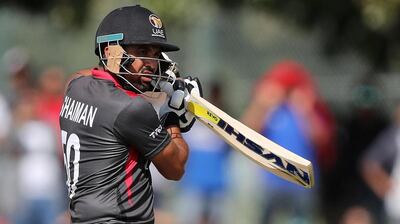 Shaiman Anwar has played 40 one-day internationals and 32 Twenty20's for the UAE. Chris Whiteoak / The National