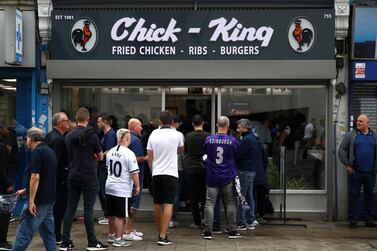 A North London chicken shop. Getty Images