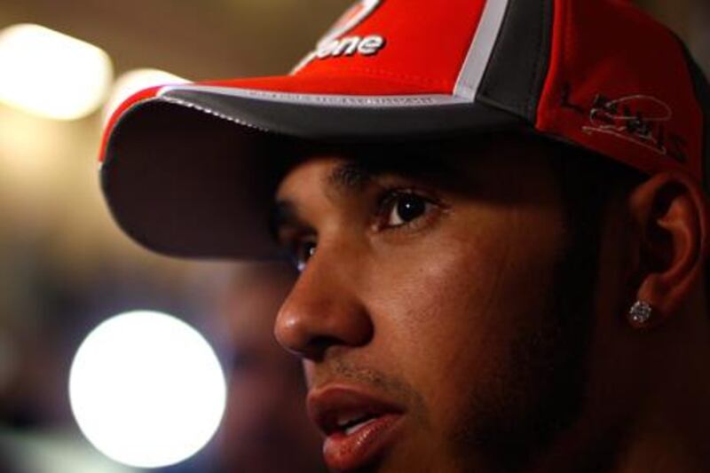 McLaren driver Lewis Hamilton