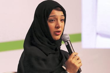 Reem Al Hashimy, Minister of State for International Co-operation, is confident the UAE will deliver a memorable Expo event next October. Pawan Singh/The National