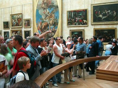The Louvre recorded record high visitor numbers in 2018. Courtesy Wikimedia Commons