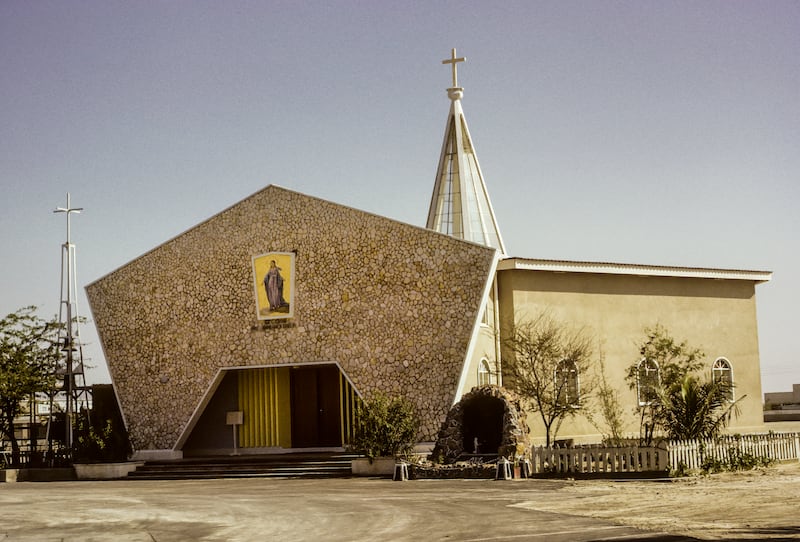 St Mary’s Catholic Church, in Dubai, was built in 1967 but demolished in 1988 to make way for a larger building, to accommodate its growing congregation