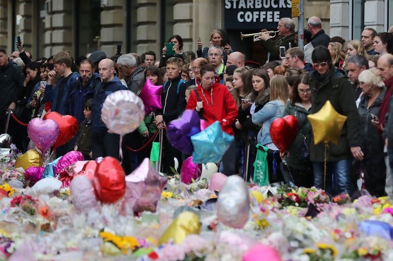 The anniversary of the Manchester Arena terror attack in 2022. PA
