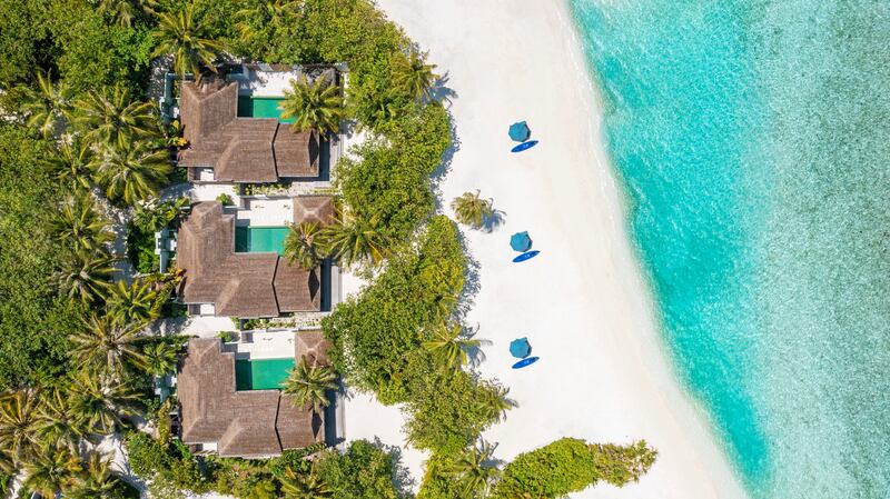 UAE travellers will be able to reach Maldivian resorts such as Naladhu Private Island more easily with the launch of Wizz Air Abu Dhabi's new flights. Photo: Naladhu Private Island