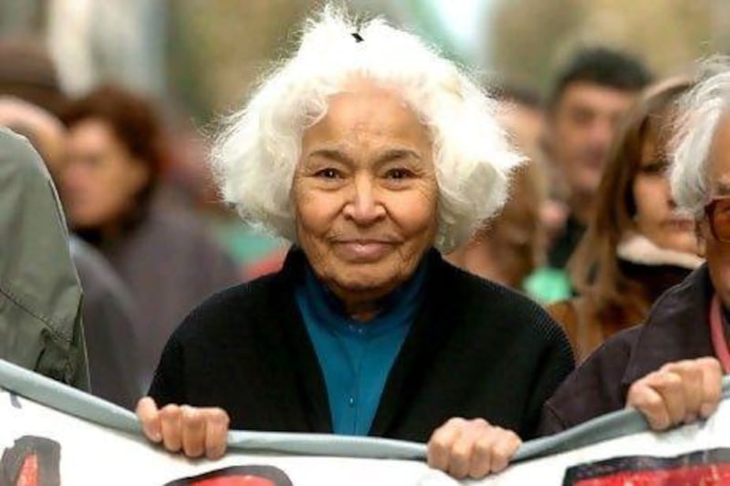 One of the most translated Egyptian writers, Nawal El Saadawi has tackled topics such as prostitution, female circumcision and discriminatory family laws in almost 50 works of fiction and non-fiction. EPA / Guido Manuilo