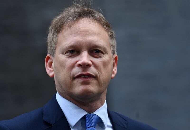 British Secretary of State for Business, Energy and Industrial Strategy, Grant Shapps. EPA