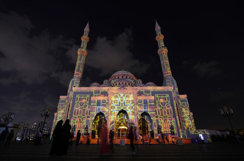 The light shows are presented in collaboration with local and international artists. EPA