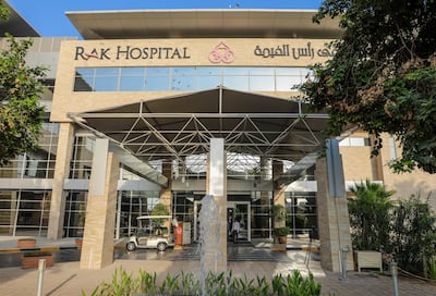 RAK Hospital merges healthcare with hospitality to cater to a growing demand from medical tourists. Photo: RAK Hospital