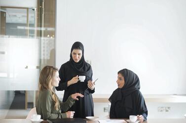 The UAE launched a '20 for 2020' initiative in March to help women attain board-level experience. Getty 