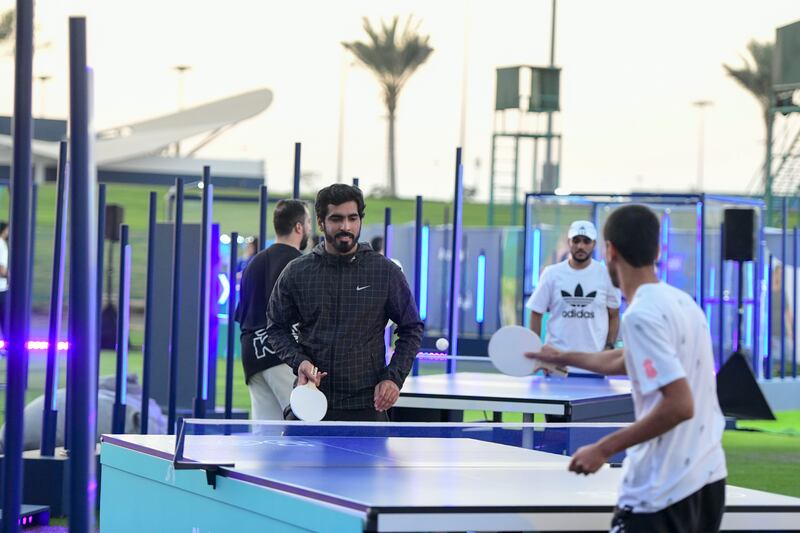 Visitors can sharpen up their badminton skills