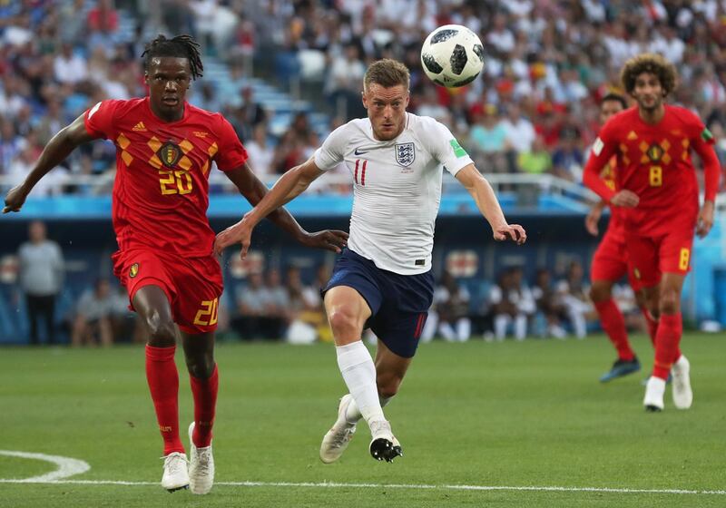 Jamie Vardy 6 - Like Rashford, he was thrown into the fray for fresh legs and to seek a late goal. Made little impact and at 31 his best years will be in the past. He can however be chuffed with his unlikely rise from non-league to a World Cup.  EPA