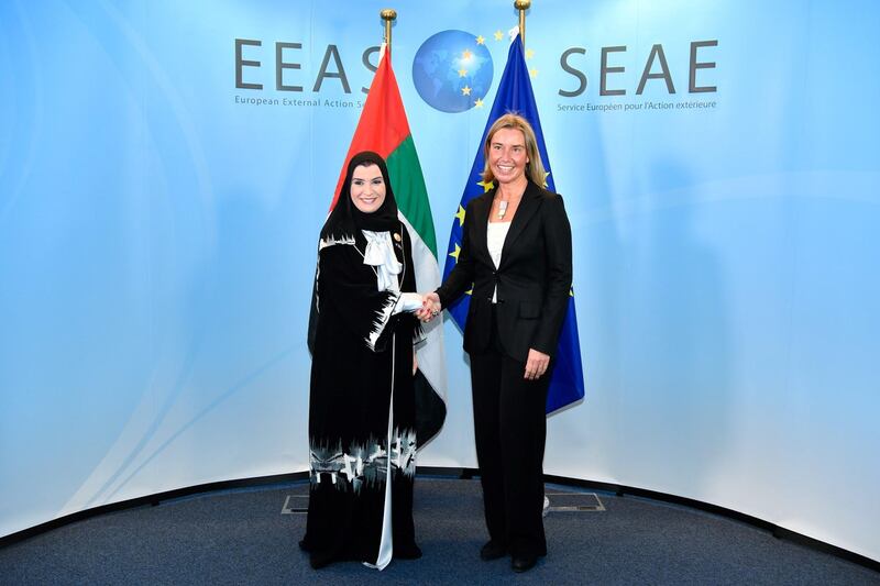 Ms Mogherini expressed to Dr Amal Al Qubaisi the EU’s appreciation of the UAE’s efforts for stability in Yemen