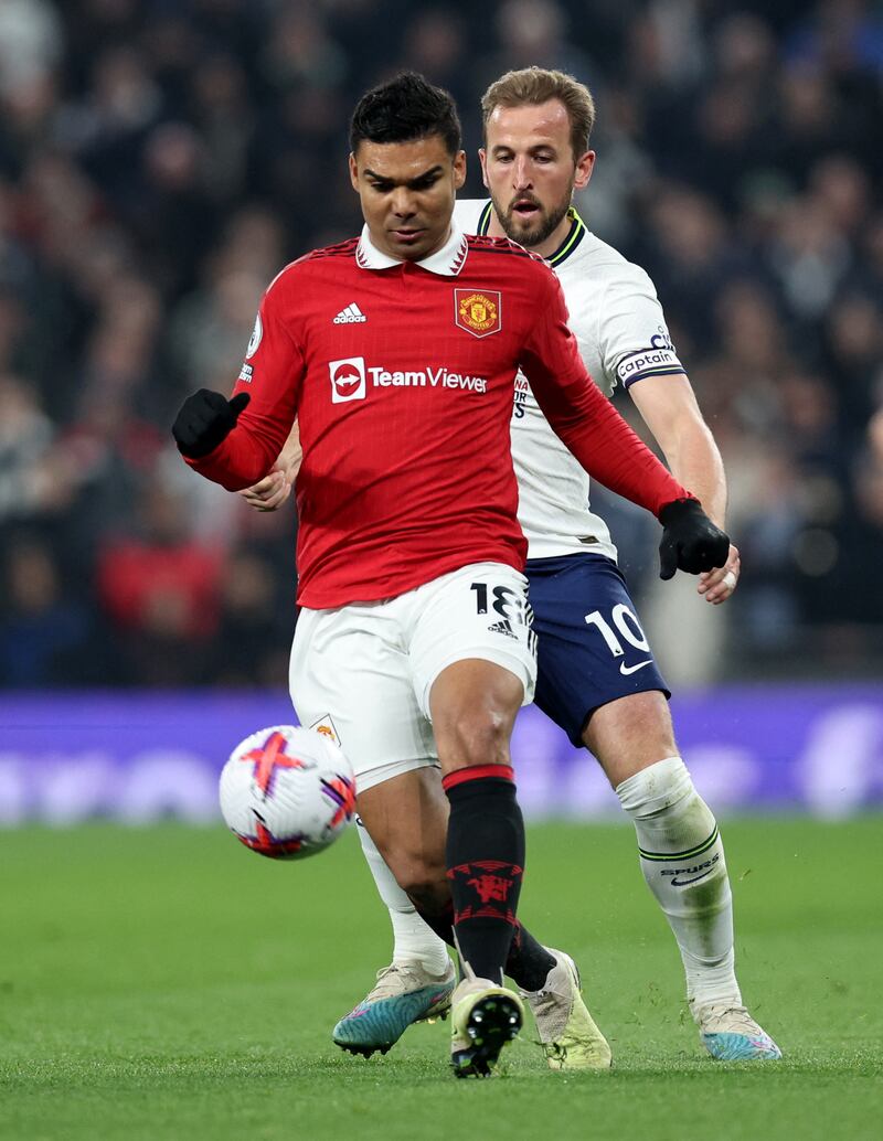 Casemiro – 6. Not at his best but helped United find space amid opposition players all over the pitch, counter attacking with pace as United played through a passive Spurs. Screened the defence. Headed over the ball on 92. No repeat of his late header at Chelsea. Reuters