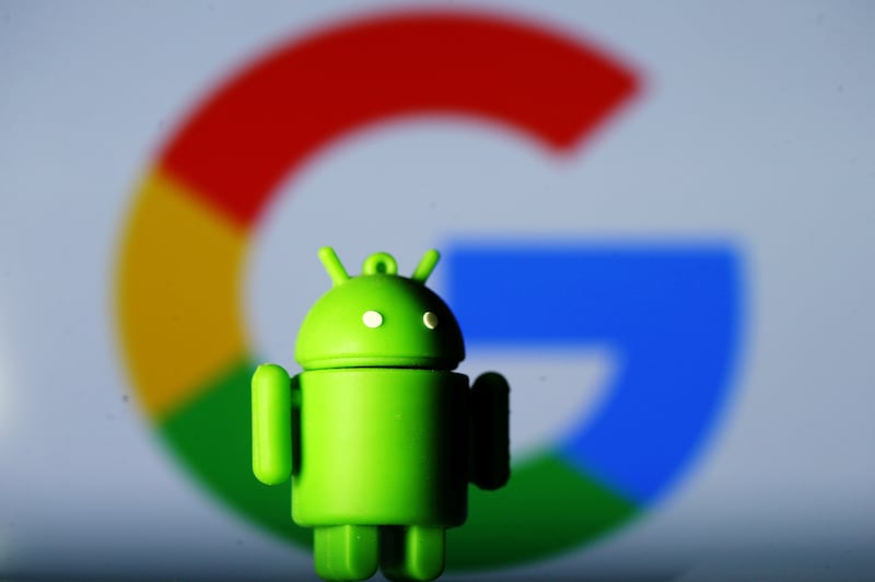 Google has advised people whose mobile phones operate on Android to ensure they have installed a recent version of the software. Reuters