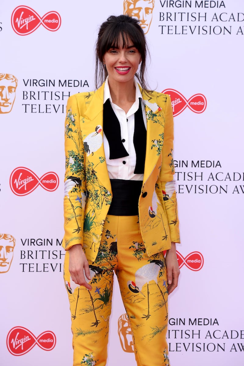 Jennifer Metcalfe attends the Virgin Media British Academy Television Awards at the Royal Festival Hall in London, Britain, 12 May 2019. Getty Images