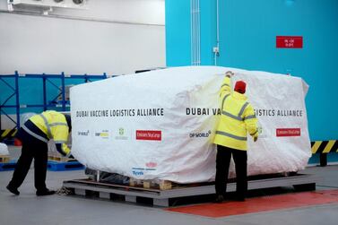 Dubai Vaccine Logistics Alliance will help to transport vital drugs to countries with fewer resources to tackle Covid-19