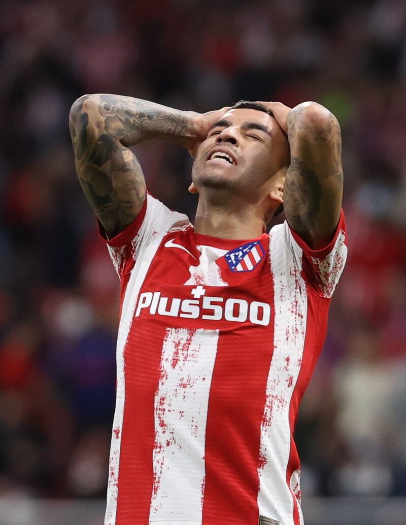 Angel Correa - 5: The Argentinian came on for Joao Felix with 10 minutes left. He had one chance but never quite got to the pace of the game. EPA